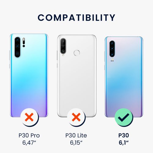 Husa Kwmobile pentru Huawei P30, Verde deschis, Silicon, KWM000009MF019C