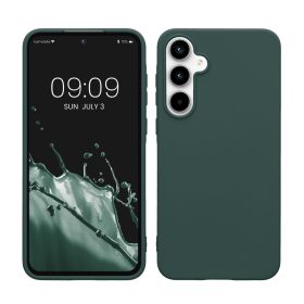   Husa Kwmobile pentru Samsung Galaxy A55 5G, Verde, Silicon, KWM000021MG016C