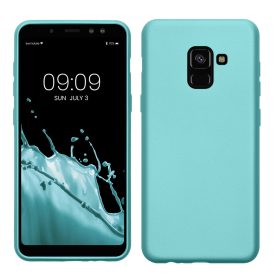   Husa Kwmobile pentru Samsung Galaxy A8 (2018), Verde deschis, Silicon, KWM0000093L014C