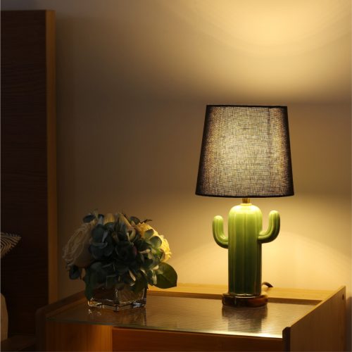 Set 2 Abajururi, E14, Negru/Alb, Navaris, NAV000012AE007C