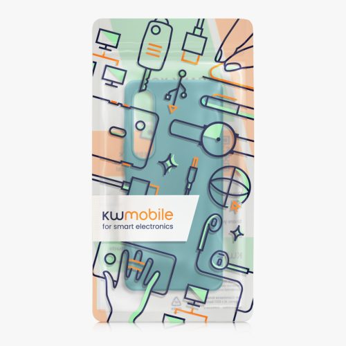 Husa Kwmobile pentru Sony Xperia 1 VI, Albastru, Silicon, KWM000021TR003C