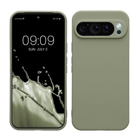   Husa Kwmobile pentru Google Pixel 9 Pro XL, Verde deschis, Silicon, KWM000020PU007C