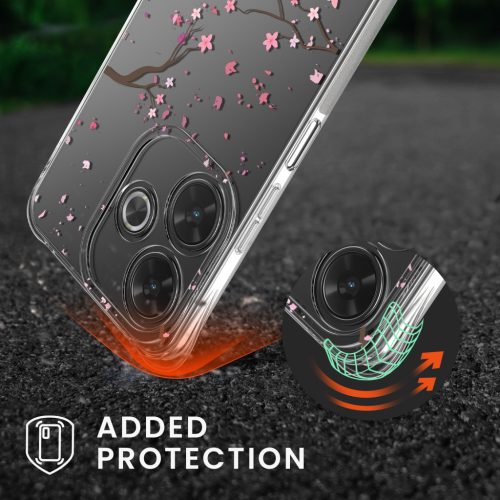 Husa Kwmobile cu snur pentru Xiaomi Redmi 13, Multicolor, Silicon, KWM000020QL001C