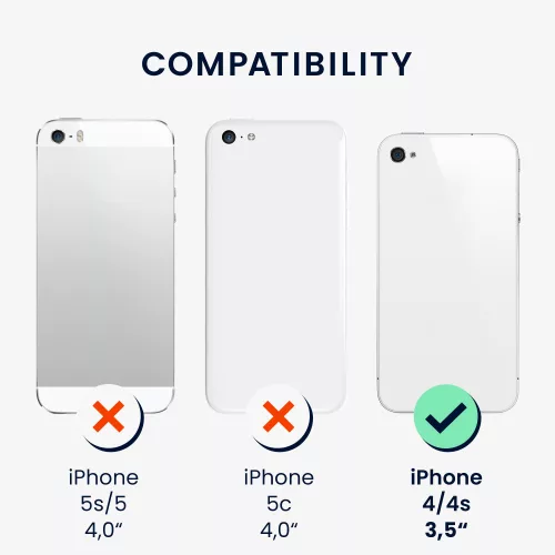 Husa pentru Apple iPhone 4 / iPhone 4s, Silicon, Negru, 10719