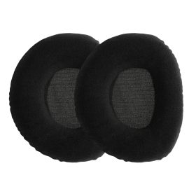   Set 2 Perne de urechi pentru casti Sennheiser RS160/RS170/RS180, Kwmobile, Negru, Textil, 59704.01