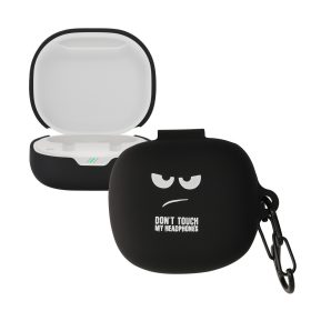   Husa kwmobile pentru JBL Wave 300 TWS, Silicon, Negru, 59786.01