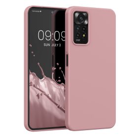   Husa kwmobile pentru Xiaomi Redmi Note 11 Pro/Redmi Note 11 Pro 5G/Redmi Note 12 Pro , Silicon, Roz, 57373.193