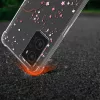 Bumper kwmobile pentru OPPO A76, Silicon, Transparent/Roz, 60042.01