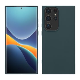   Husa kwmobile pentru Samsung Galaxy S23 Ultra, Silicon, Albastru, 60284.202