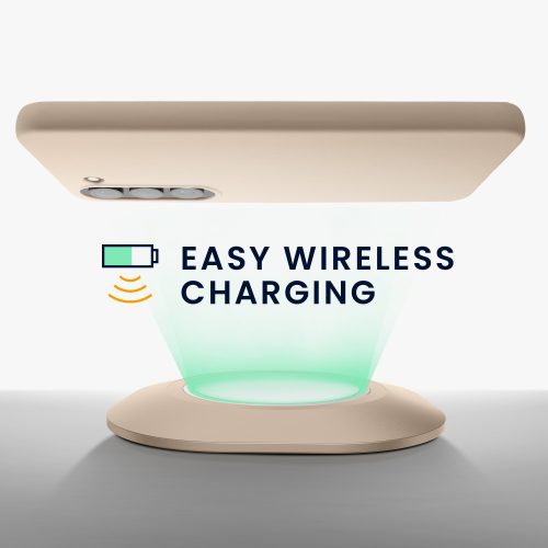 Husa kwmobile pentru Samsung Galaxy S23, Silicon, Roz, 60282.225