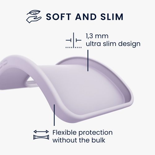 Husa kwmobile pentru Samsung Galaxy S23 Plus, Silicon, Mov, 60283.108