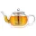 Ceainic termic Creano, 1,2 L, sticla perete dublu, cu infuzor din inox, anti-picurare