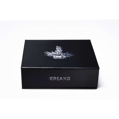 Set cadou Creano ErbluhTee, cutie magnetica neagra + 6 bile ceai infloritor mix, ceai alb/negru/verde