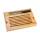Set taiere paine Rominox Krumel, tocator bambus, tava firimituri detasabila, cutit, 38 x 25 cm