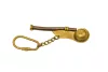Breloc Giftdeco KEY-0133, alamă și cupru, 9 x 1,5 cm, stil nautic