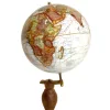 Glob decorativ Giftdeco GLB-0096B, alamă, plastic și lemn, 12 x 12 x 27 cm, stil colonial, clasic