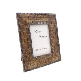   Ramă foto Giftdeco A-1329, pentru fotografie 13 x 18 cm, lemn de mango, 28 x 23 cm