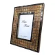 Ramă foto Giftdeco A-1639, pentru fotografie 13 x 18cm, lemn de mango și metal, 28 x 22,5 cm