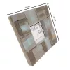 Ramă foto Giftdeco, pentru fotografie 10 x 10cm, lemn de mango, stil modern, scandinav
