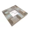 Ramă foto Giftdeco, pentru fotografie 10 x 10cm, lemn de mango, stil modern, scandinav