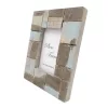 Ramă foto Giftdeco, pentru fotografie 15 x 10cm, lemn de mango, stil modern, scandinav