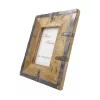 Ramă foto Giftdeco, pentru fotografie 10 x 15cm, lemn de mango și metal