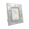 Ramă foto Giftdeco, pentru fotografie 18 x 13cm, lemn de mango și metal, stil industrial, glamour