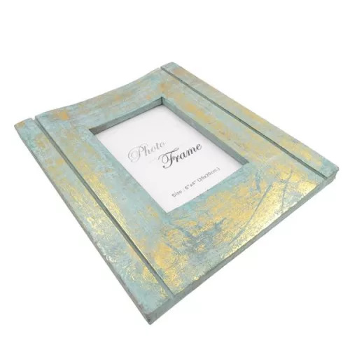 Ramă foto Giftdeco, pentru fotografie 15 x 10cm, lemn de mango