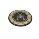 Magnet zodiacal Giftdeco, metal, diametru 6 cm