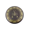 Magnet zodiacal Giftdeco, metal, diametru 6 cm