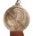 Astrolab decorativ Hemisferium H37, alamă și lemn, înălțime 18 cm, diametru 15 cm, stil modern, renaștere