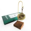 Miniatura ceas solar Giftdeco H91, znallium si alama, 13 cm