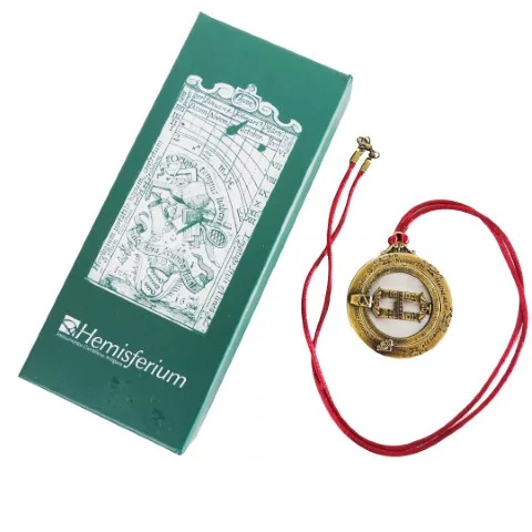 Miniatura ceas solar cu inele astronomice Giftdeco H90