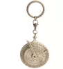 Ceas decorativ Hemisferium H84, alamă, diametru 5 cm