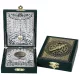 Ceas solar si busola Kepler Giftdeco H04, replica, 8,6 x 7 x 2 cm