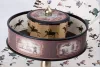 Praxinoscop retro Hemisferium H63, înălțime 22,5 cm, diametru 20,5 cm, stil retro, vintage, art deco