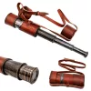 Lunetă Giftdeco NC1596, alamă, piele și metal, stil nautic