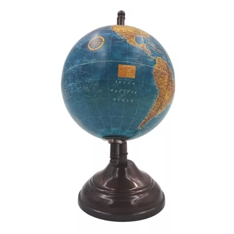 Glob decorativ Giftdeco NC2577, plastic și metal, înălțime 22 cm, lățime 13 cm