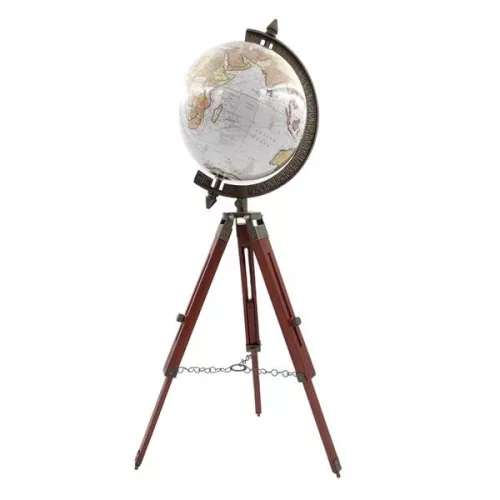 Glob decorativ colonial Giftdeco NC2140 – trepied reglabil, Ø18 cm, H până la 78 cm