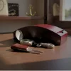 Accesoriu de birou Giftdeco G032, metal și lemn, 21 x 12 x 4 cm