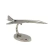 Machetă avion Giftdeco, aluminiu și metal, 31 x 12 x 13 cm, stil minimalist, modern