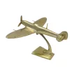 Machetă avion Giftdeco, aluminiu, 25 x 21 x 14 cm