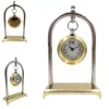 Ceas decorativ Giftdeco M02, sticlă și metal, 23 x 13,5 x 5,5 cm, stil retro, vintage, nautic