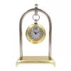 Ceas decorativ Giftdeco M02, sticlă și metal, 23 x 13,5 x 5,5 cm, stil retro, vintage, nautic