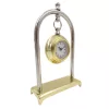 Ceas decorativ Giftdeco M02, sticlă și metal, 23 x 13,5 x 5,5 cm, stil retro, vintage, nautic