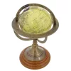 Glob decorativ Giftdeco NC2142, alamă, plastic și MDF, 17,5 x 17,5 x 28 cm