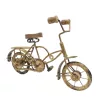 Machetă bicicleta Giftdeco NC1804, metal și lemn, 30 x 20 x 10cm, stil clasic