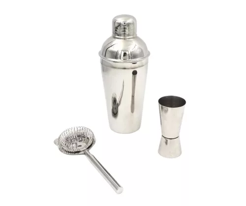 Set accesorii bar Giftdeco BS48171, inox, înălțime 21 cm, lungime 18,5 cm