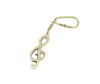 Miniatură vioara Giftdeco KRT13, Key Keyring, alamă, 6 x 2,5 cm