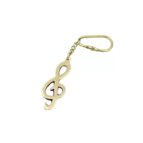   Miniatură vioara Giftdeco KRT13, Key Keyring, alamă, 6 x 2,5 cm